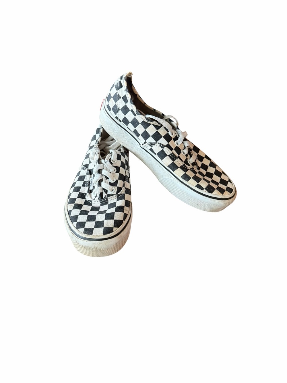 Vans•Checkerboard Lace Up Sneakers